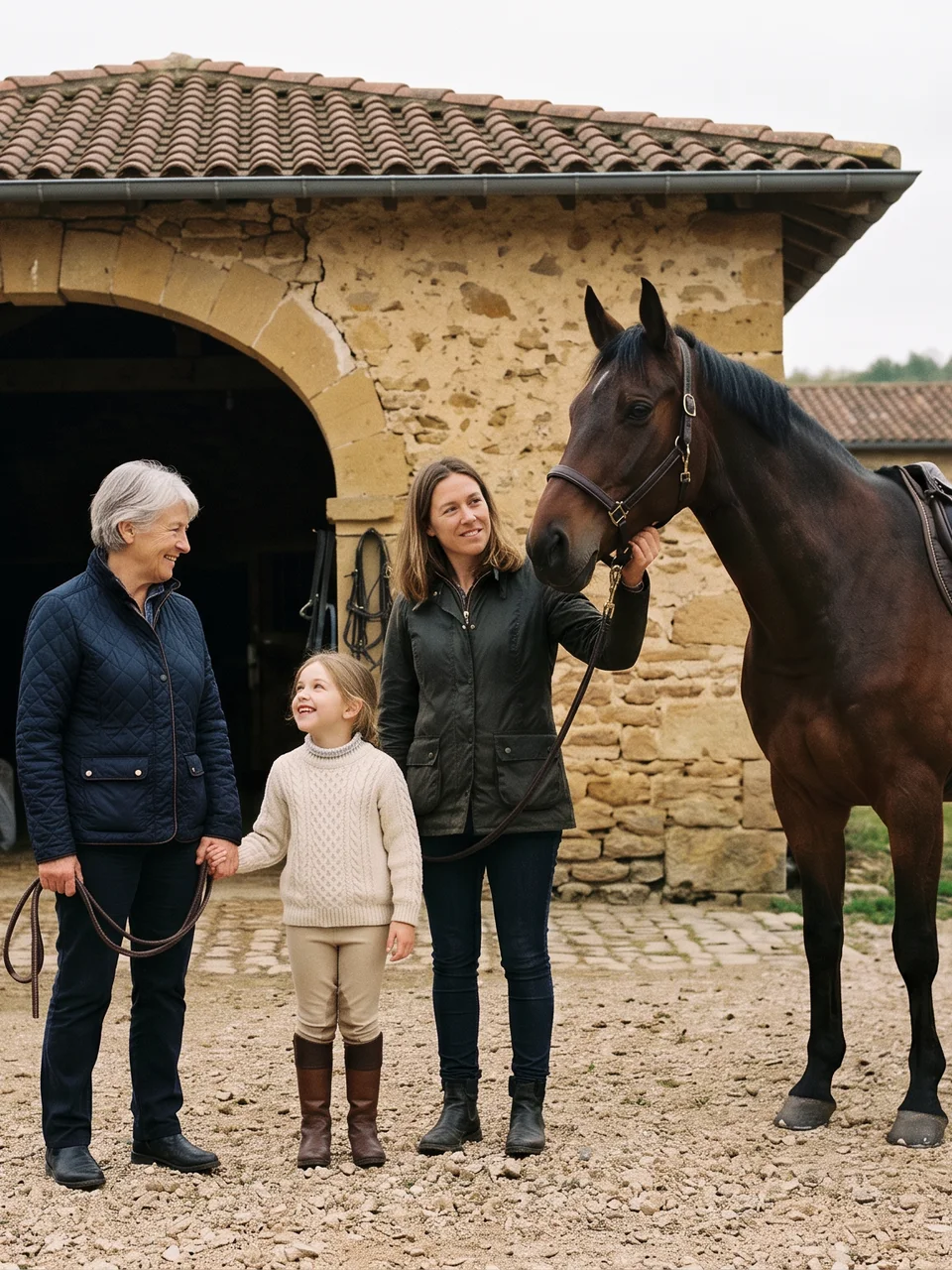 L'équipe, Morzine Équitation, centre équestre à Essert-Romand